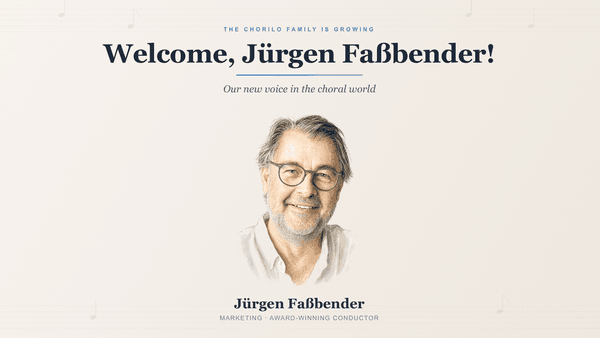Die Chorilo-Familie wächst: Mit Jürgen Faßbender auf ein neues Level